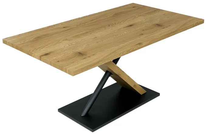 Autronic BONTEC Jedálenský stôl 160x90cm, mdf, dub, AT-3018 OAK Farba: Hnedá