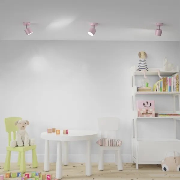 Bodové svietidlo DIXIE 1xGX53/11W/230V ružová