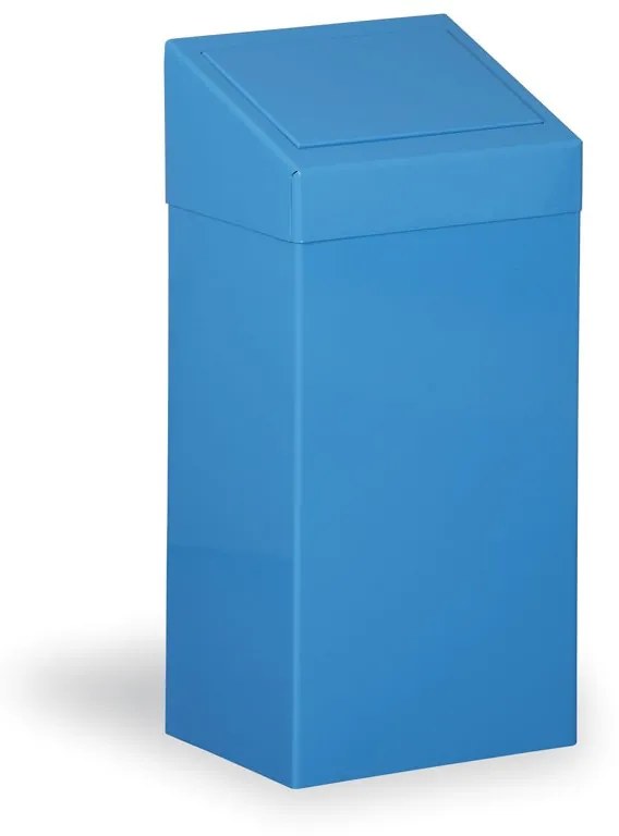 Kovona Kovový odpadkový kôš na triedený odpad, 45 l, modrý