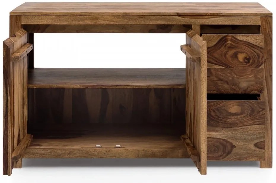 furniture-nabytek.cz - Drevená skrinka pod umývadlo masív 130x70x45