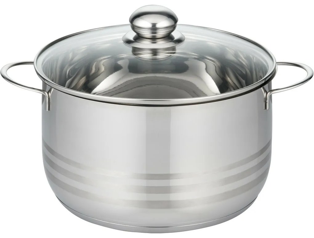 Elo 22220 Basic Nerezový hrniec Brillant 20 cm,3,2 l, 3,2 l