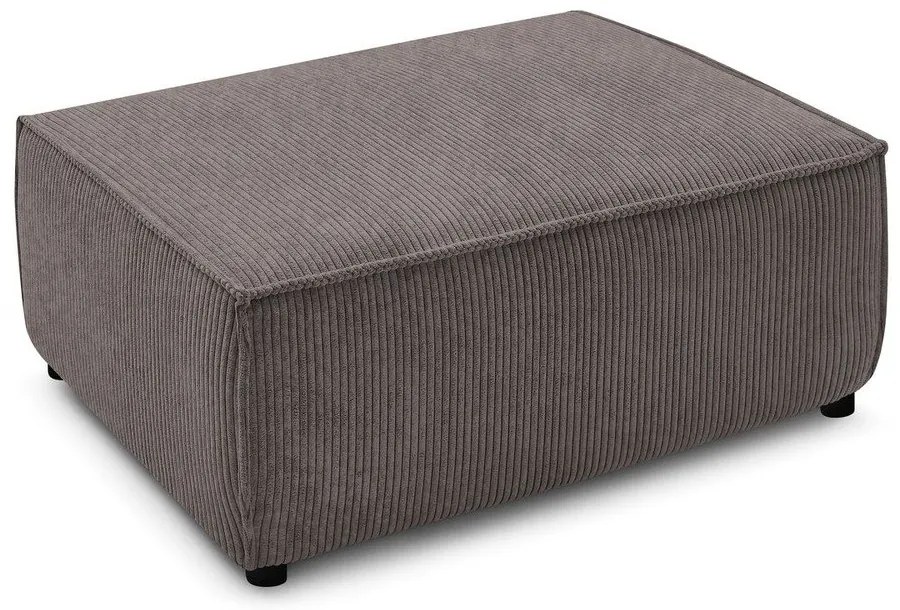 Taupe menčestrová podnožka Nihad – Bobochic Paris