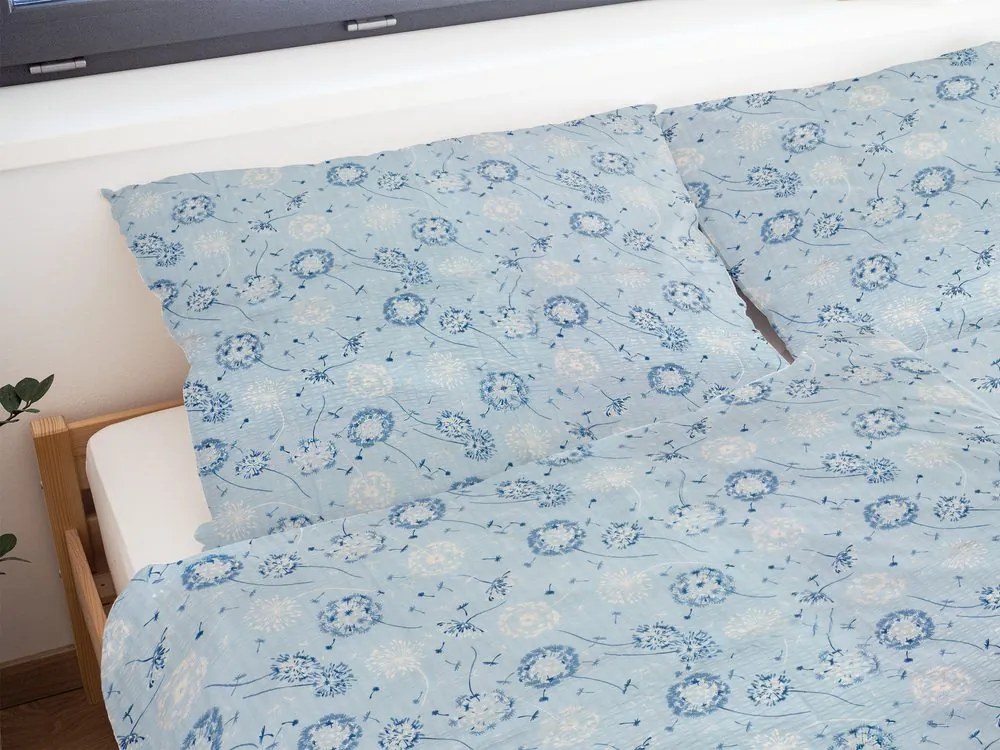 Polášek Krepové obliečky Púpava - 140 x 220 cm / 70 x 90 cm