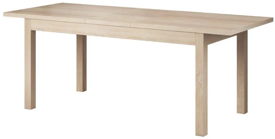 Jedálenský stôl Allan 160 (dub sonoma) (pre 6 až 8 osôb). Vlastná spoľahlivá doprava až k Vám domov. 787143