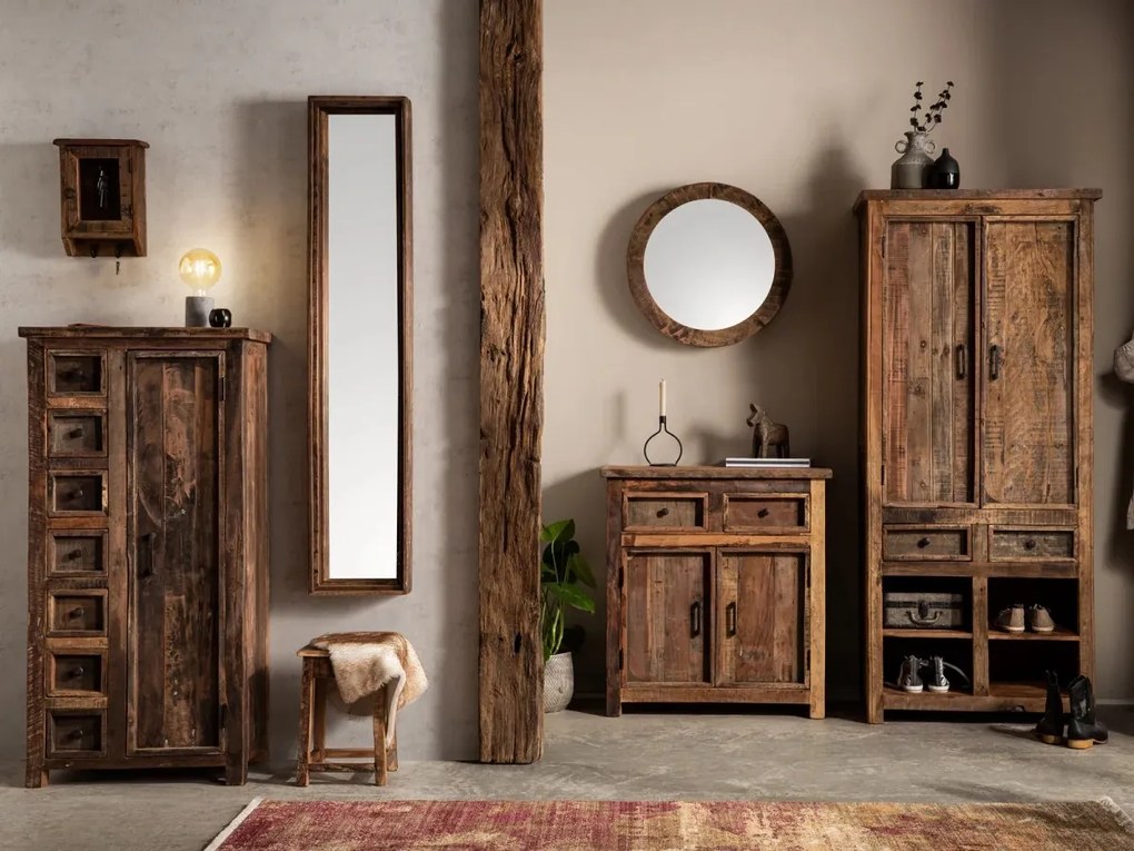 furniture-nabytek.cz - Kulaté zrcadlo Sumatra
