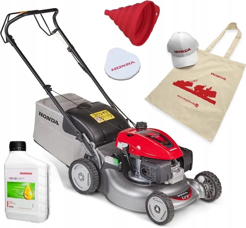Benzínová kosačka Honda Mulčovanie Pohon 46 cm 4,4 Km Olej Prehľad