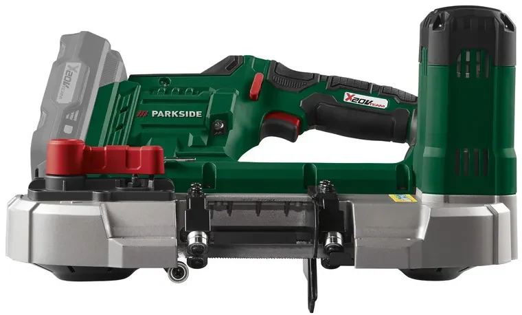 Parkside®  Aku pásová píla 20 V Pmba 20-Li A1 – bez akumulátora  (100359657)