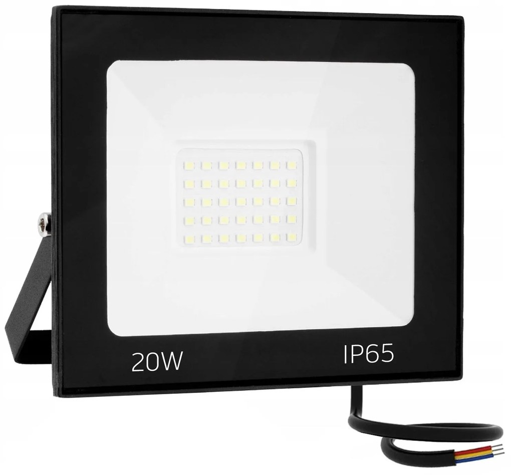 Toolight Toolight, LED reflektor 10x8,5 cm, 20W, 2080 lm, 4500K, RSL001-20N, OSW-10200