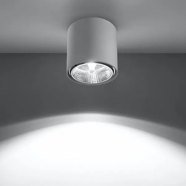 Sollux SL.0695 - Bodové svietidlo TIUBE1xGU10-AR111/10W/230V