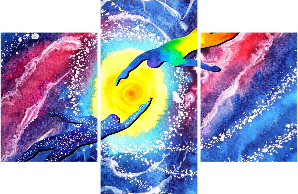 Obraz - Dotyk (90x60 cm)
