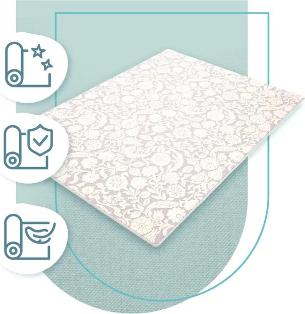 Koberec Agnella Galaxy Alula sivý