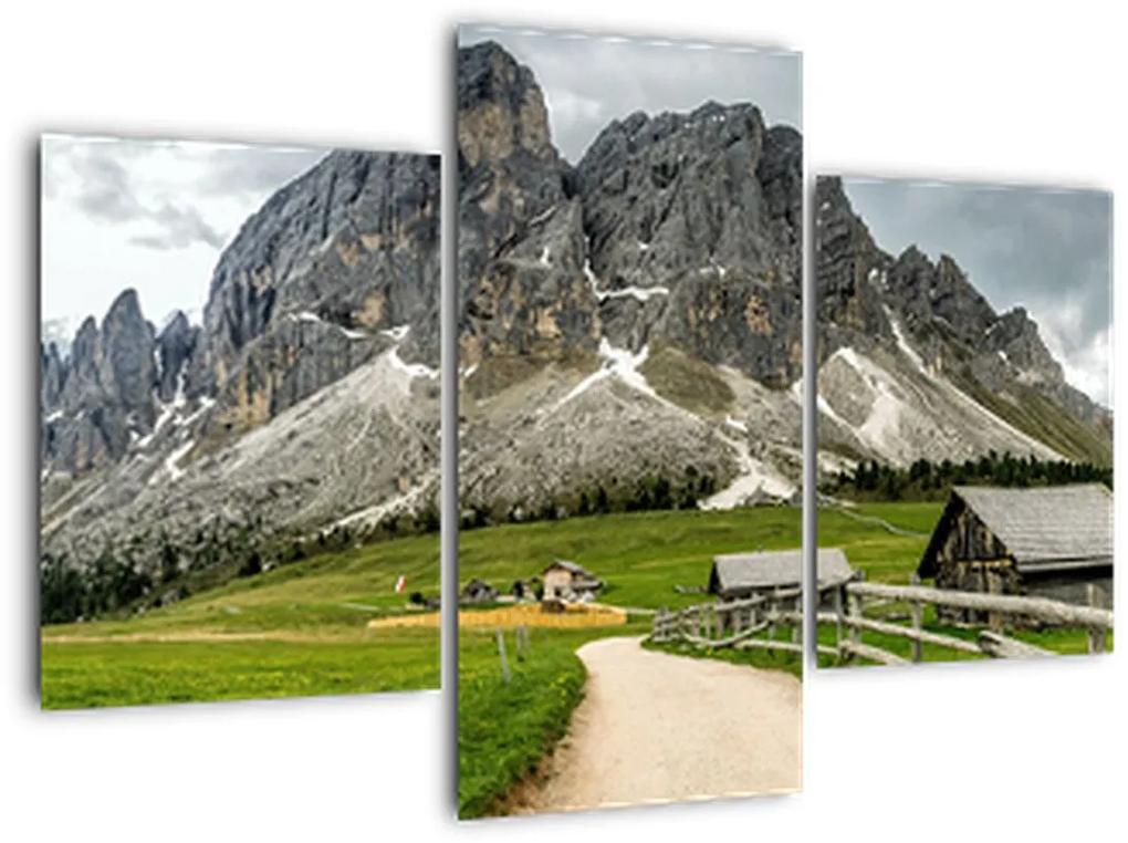 Obraz - V rakúskych horách (90x60 cm)