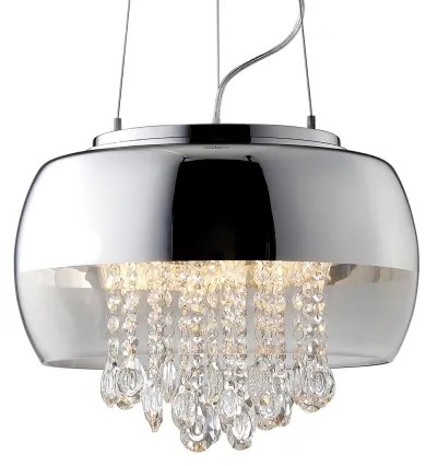 Krištáľový luster na lanku LUNA 1xE14/40W/230V