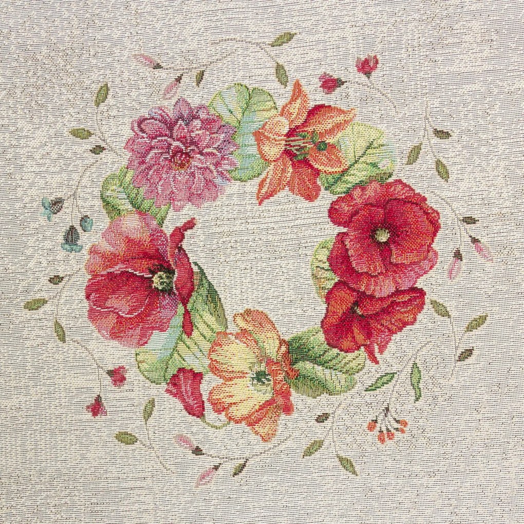 GOBELÍNOVÝ OBRUS POP 100X100 CM VZOROVANÝ