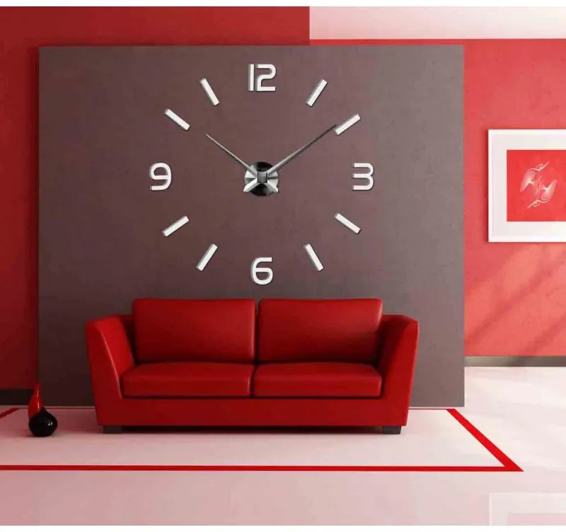 Nástenné hodiny do obývačky, moderné hodiny I SENTOP 12S049-Stylish wall clock HEU-