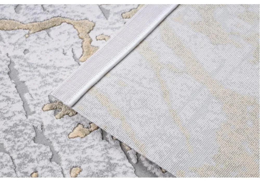 Luxusný kusový koberec akryl Raven krémovošedý 80x300cm