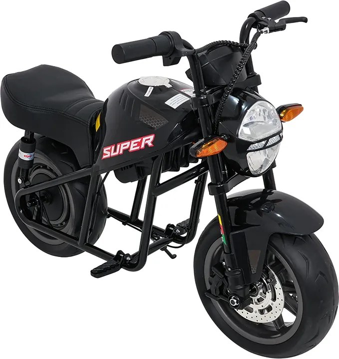 Ramiz Detská motorka SUPERMOTO, čierna