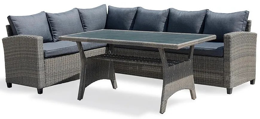 Rohová sedacia súprava Stockholm šedá