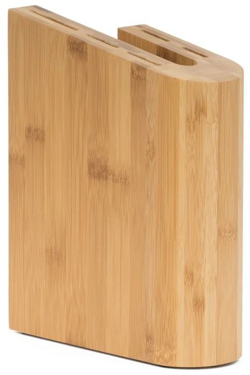 G21 Gourmet blok na nože, bambus, pre 5 nožov