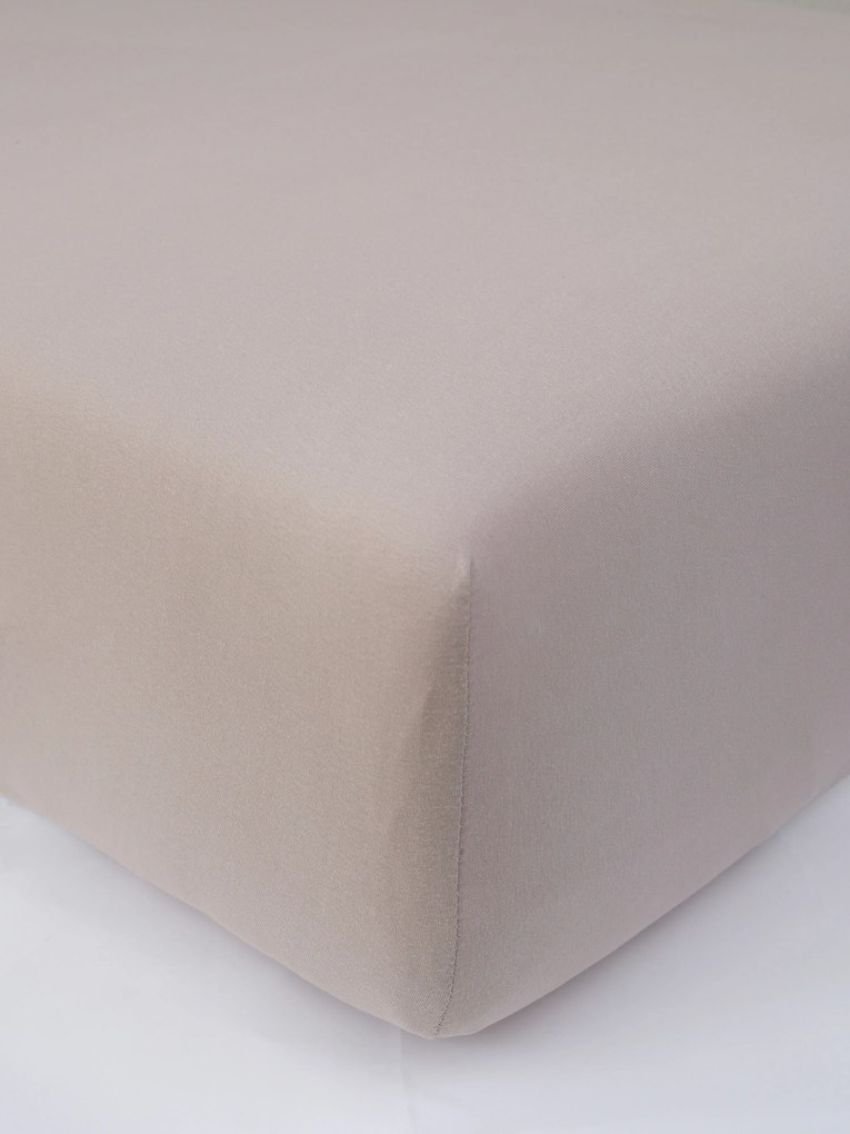 Jersey plachta Classic 180 x 200 cm – cappuccino