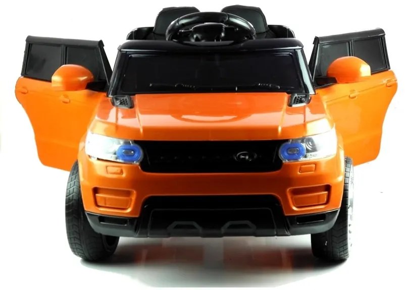 LEAN TOYS ELEKTRICKÉ AUTÍČKO HL1638 - ORANŽOVÉ - 2021- 2x6V/4,5Ah