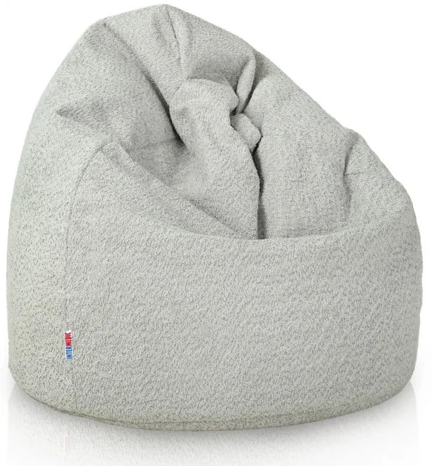 Sedací vak Bag Sako L Boucle Farba: Sv. sivý