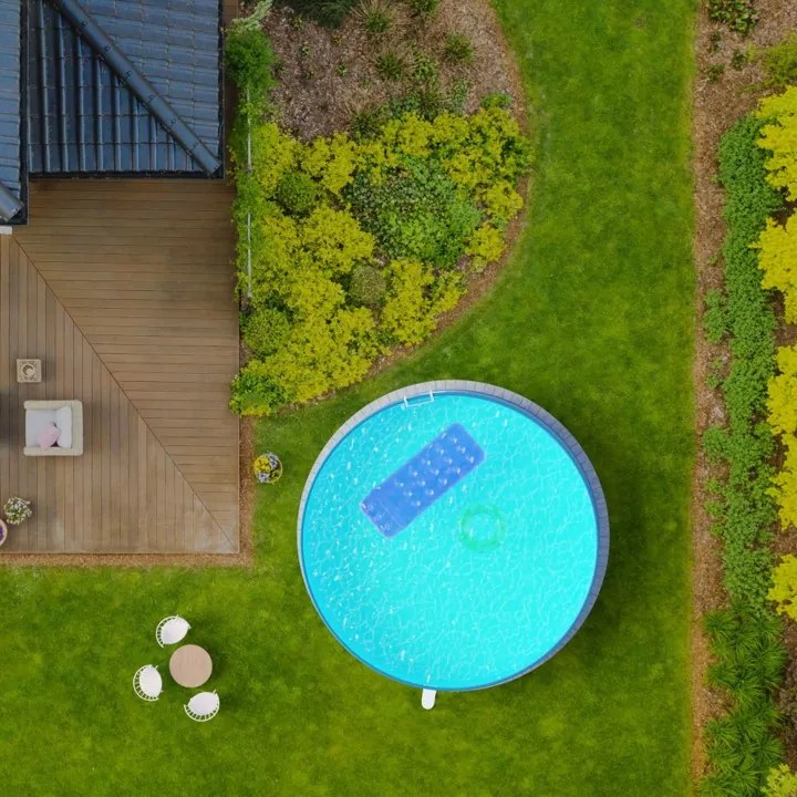 Bazén Planet Pool WHITE / Blue - samotný bazén 350x90 cm