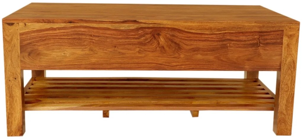 furniture-nabytek.cz - Konferenčný stolík drevený z masívu palisander 110x60x45