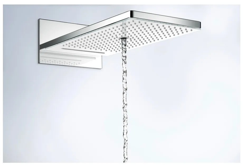 Hansgrohe Rainmaker Select, hlavová sprcha 580 3jet, biela/chrómová, HAN-24001400