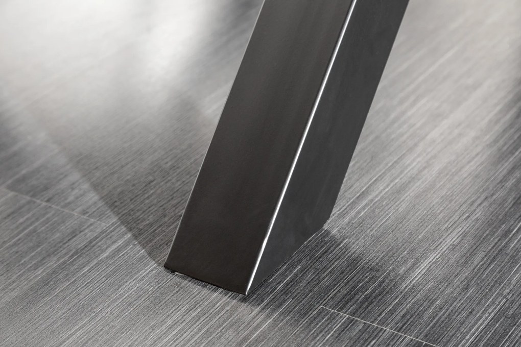 Jedálenský stôl Barracuda X 180cm natural so sklom