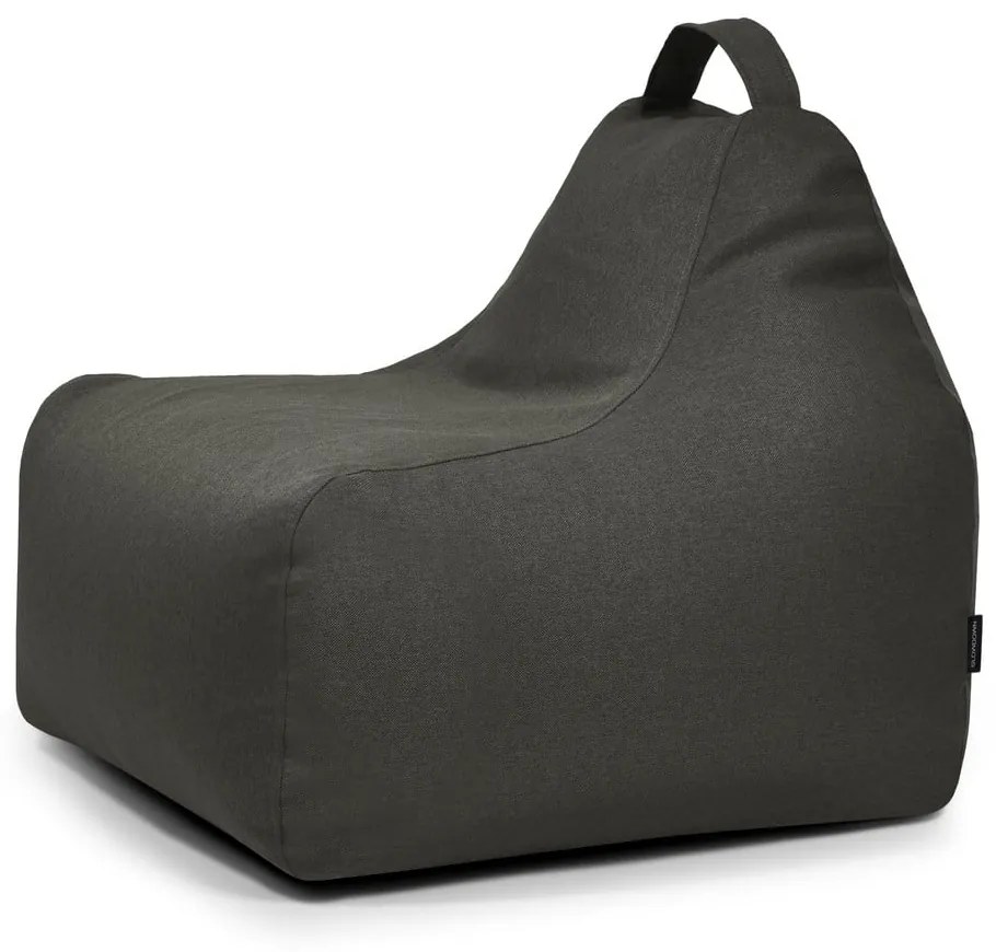 Tmavosivý detský sedací vak Game Amuse – SLOWDOWN