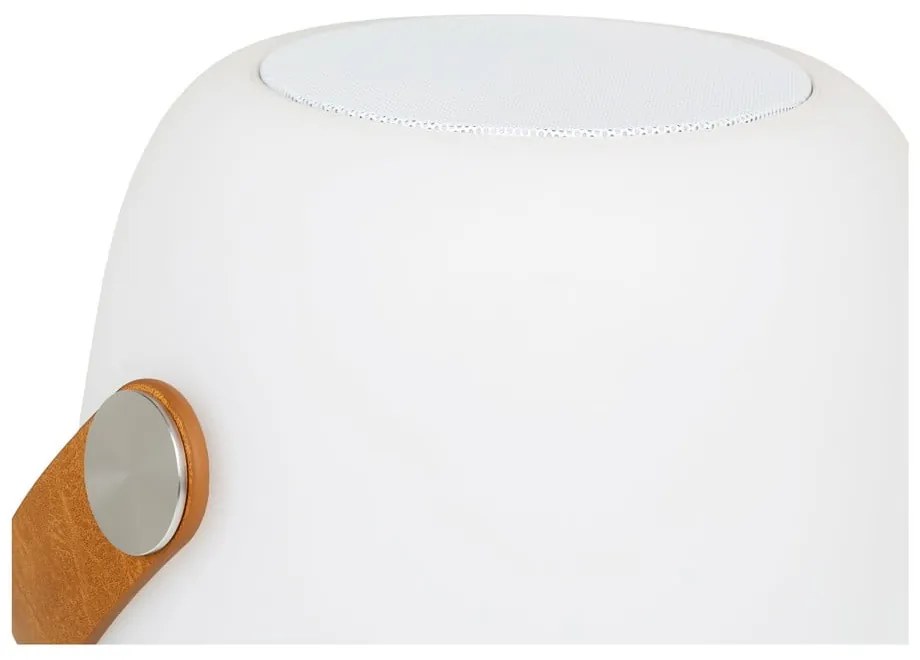 LED prenosné vonkajšie svietidlo s časovačom a reproduktorom na USB ø 18 cm Cardiff – House Nordic