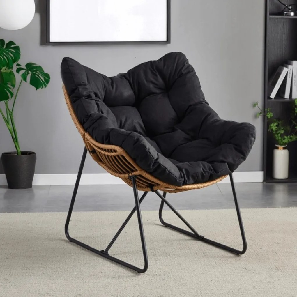 PROXIMA.store - Relaxačné kreslo FIN FARBA: sivá