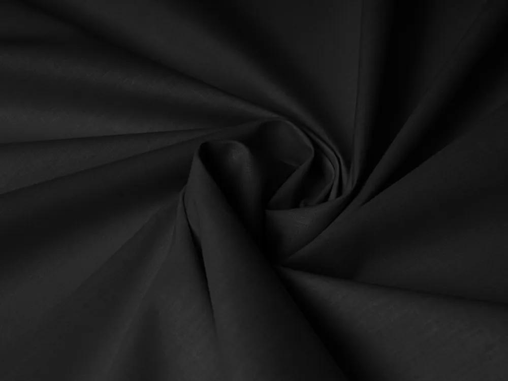 Detské bavlnené posteľné obliečky do postieľky Moni MOD-506 Čierne Do postieľky 90x130 a 40x60 cm