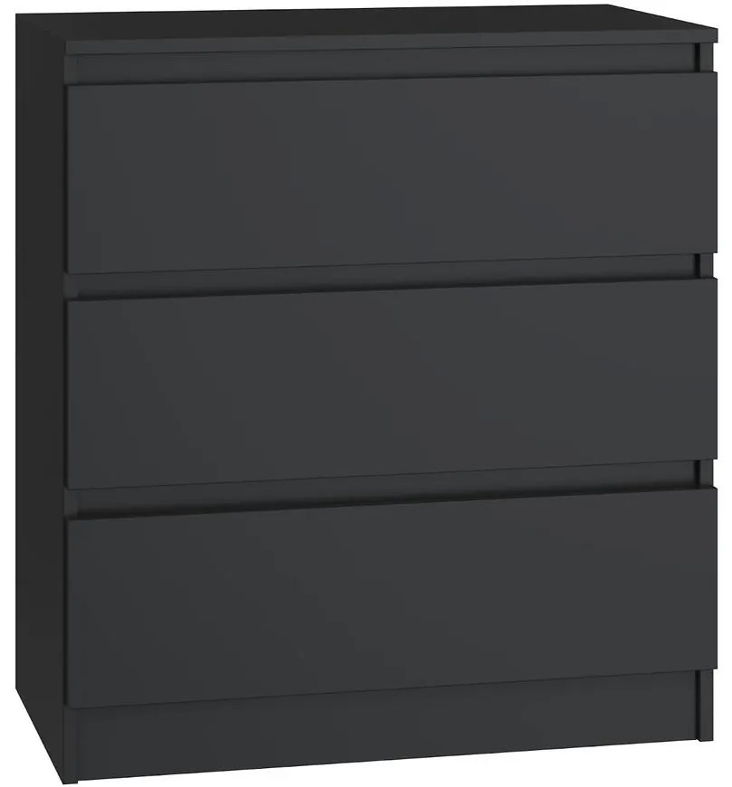 Komoda Malwa M3 čierna