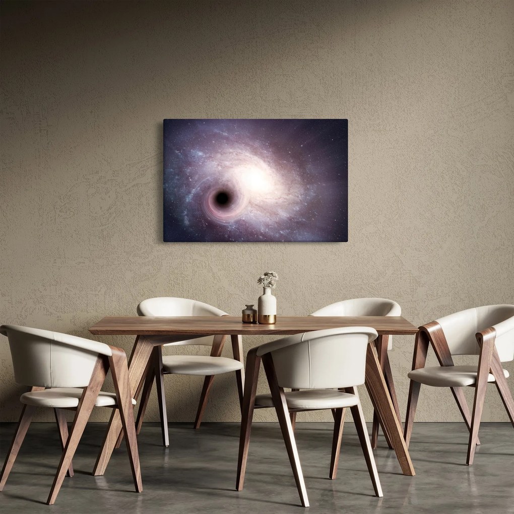 Obraz - Špirálna galaxia (90x60 cm)