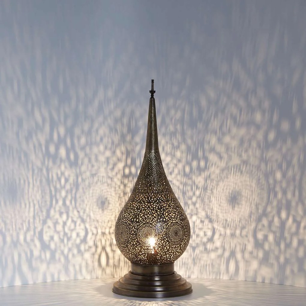 Luxusná mosadzná lampa Charda