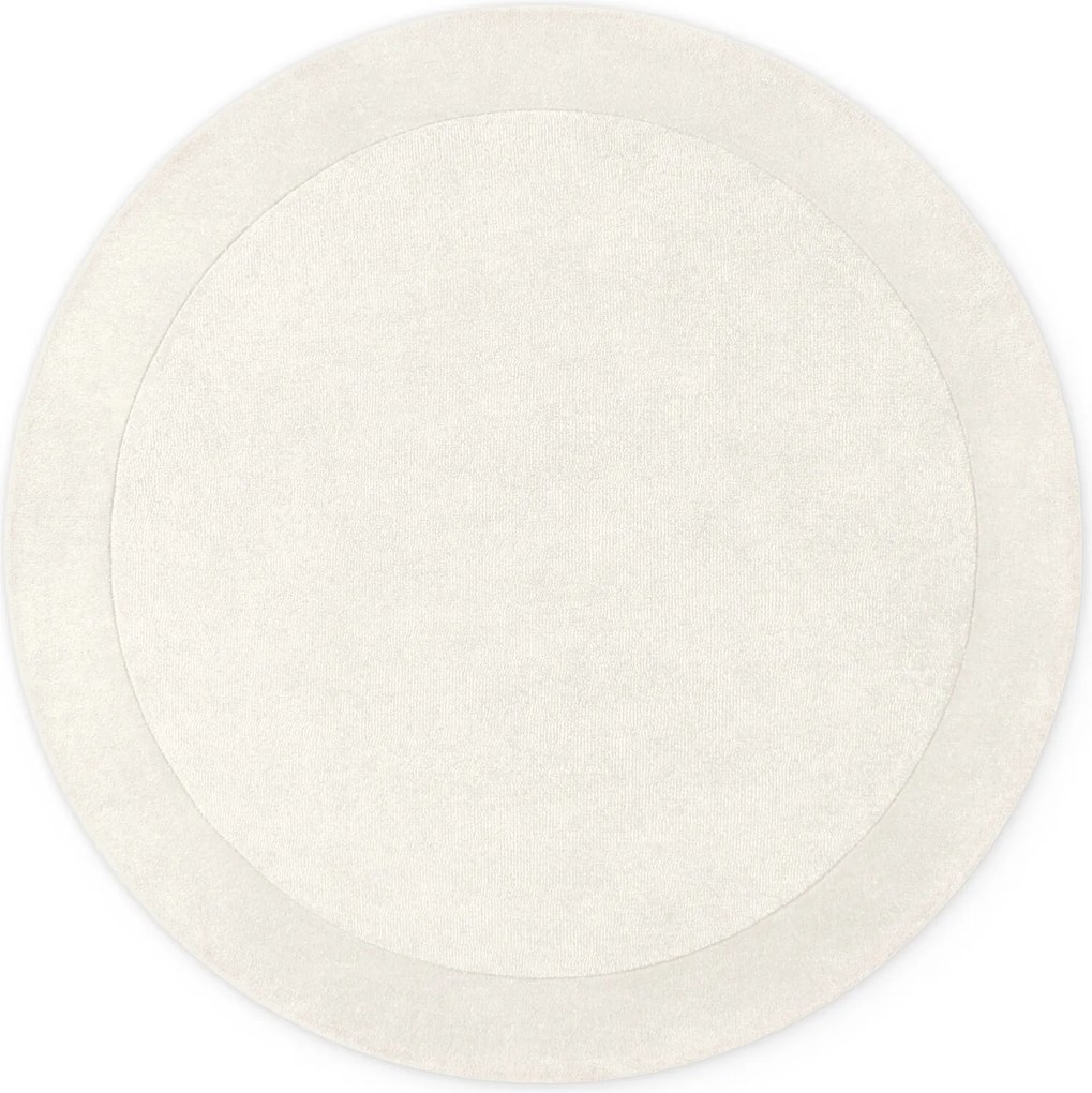 Kusový koberec Villeroy & Boch Kari 106281 Cream kruh, 150x150 (priemer) kruh, biela, obývacia izba, Villeroy & Boch
