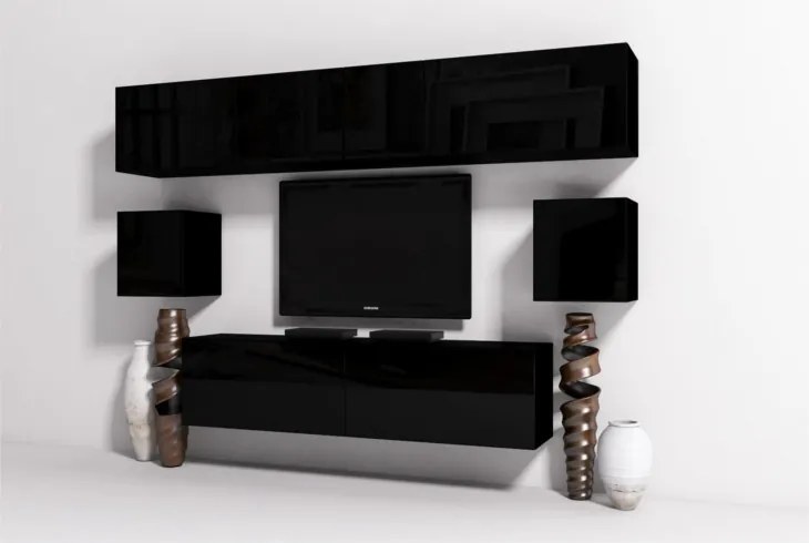 MEBLINE Luxusná obývacia stena ONYX 15B