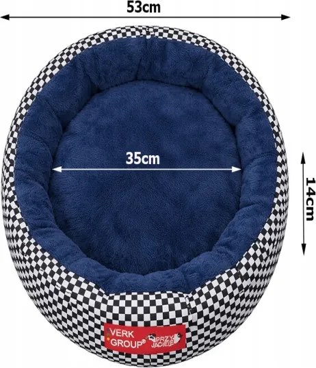 Pelech pre psa / mačku M - Šachovnica