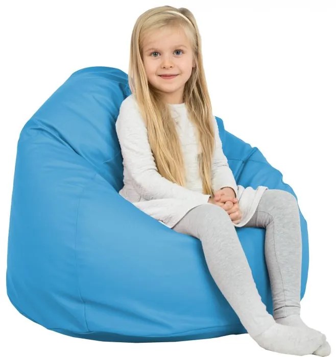 Sedací vak BAG Sako L Ekokoža Farba: 14.Svetlo modrý