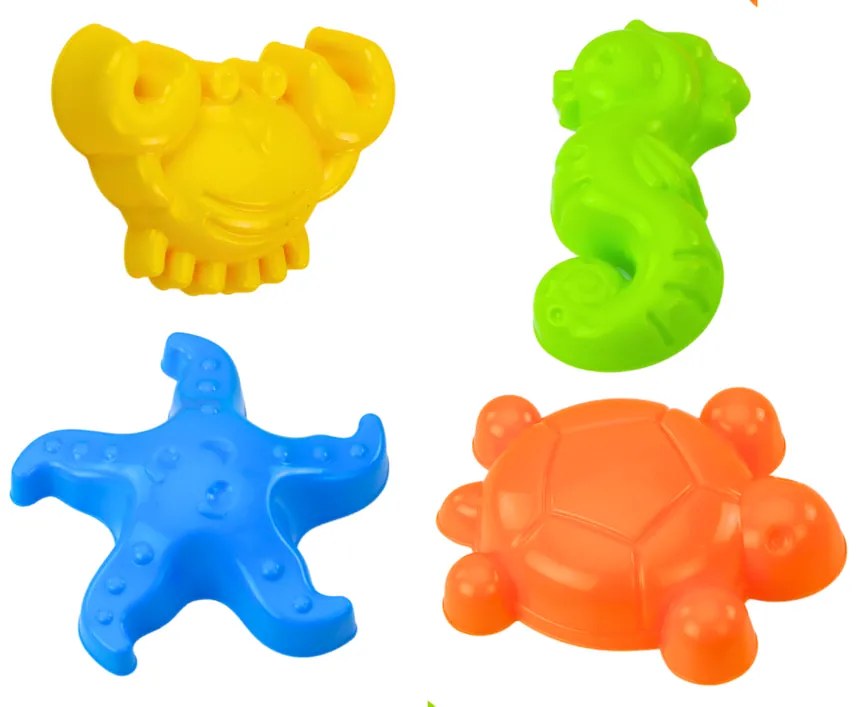 Lean Toys Súprava do piesku – 8 ks.