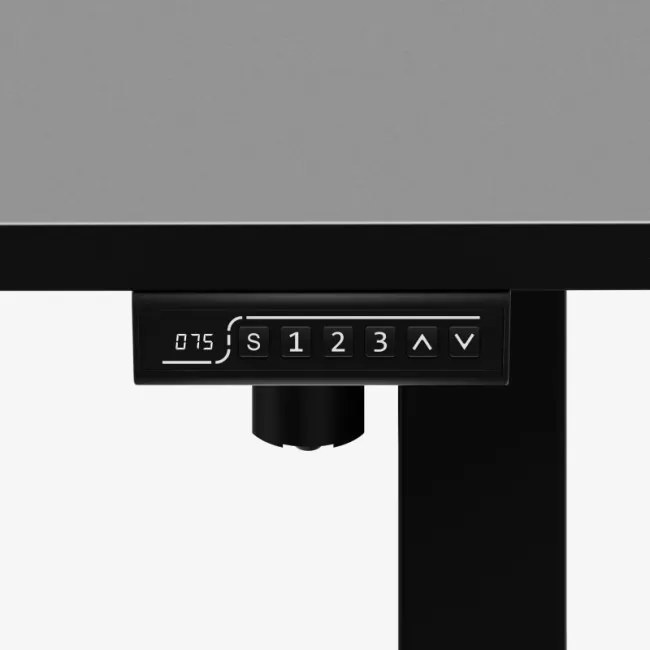 Elektrický výškovo nastaviteľný stôl Mark Adler Leader 7.3 čierny