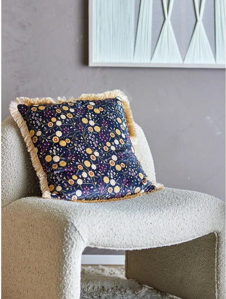 Dekoračný vankúš s prímesou bavlny 45x45 cm Eydis – Bloomingville