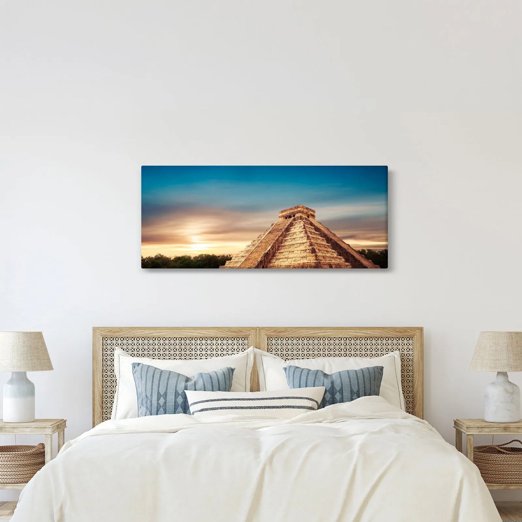 Obraz preslávenej Mayskej pamiatky (120x50 cm)