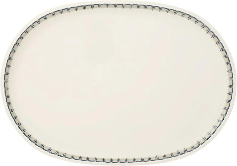 Oválny tanier na ryby 43 x 30 cm Casale Blu
