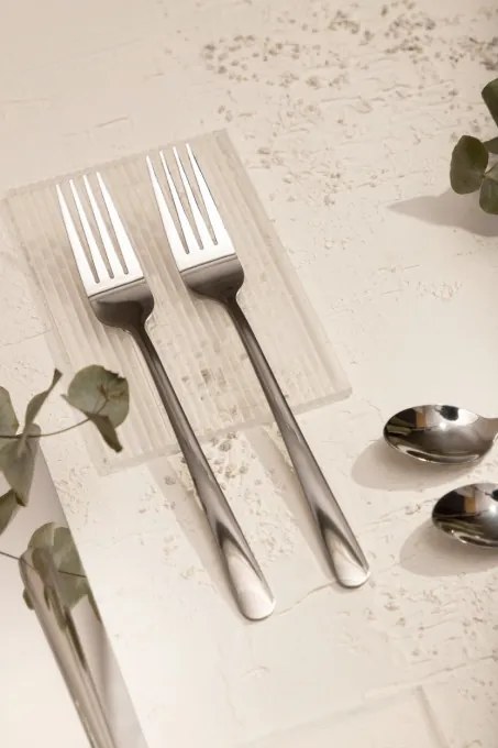 Súprava príborov B2LUGANO strieborná 24 ks 854250