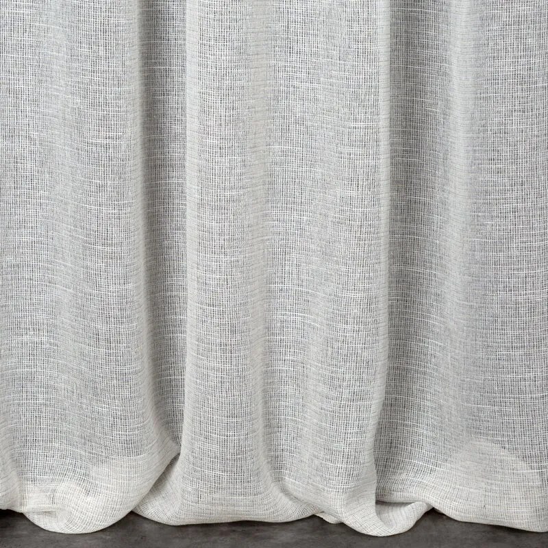 EUROFIRANY záves v ekologickom štýle 140 cm x 270 cm prírodná 100% polyester Rozmer varianty: 140 cm x 250 cm, Farba varianty: Béžová