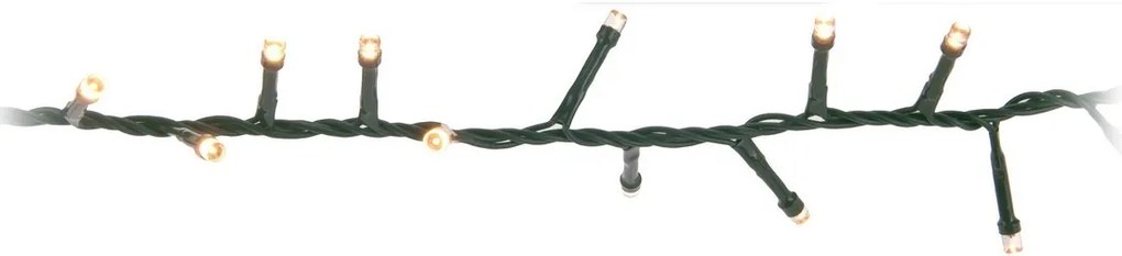 Svetelná vianočná reťaz Twinkle teplá biela, 700 LED, 14 m