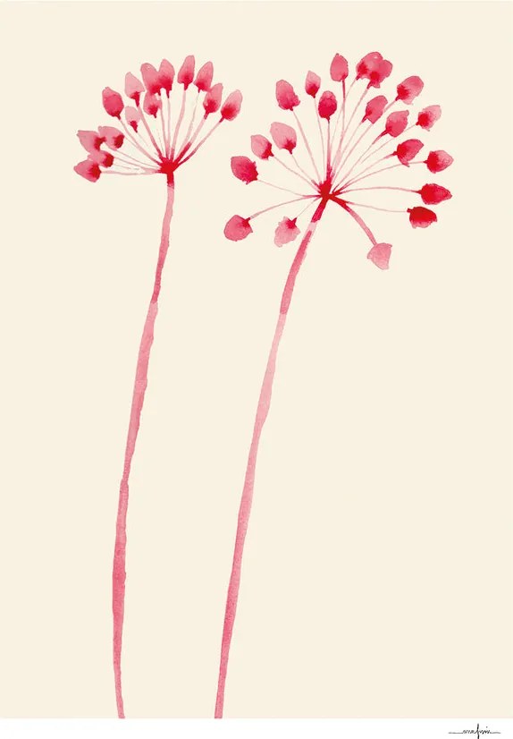 The Poster Club Plagát Flowers 02 by Ana Frois 50x70